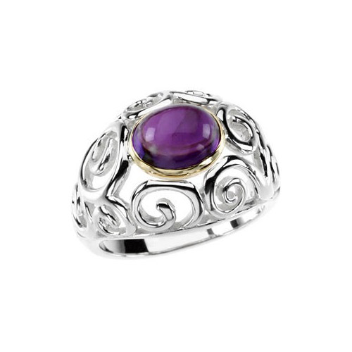 Try this purple ring on at Ben David Jewelers.