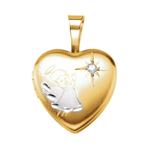 Ben David Jewelers carries many pendants that feature diamond hearts.