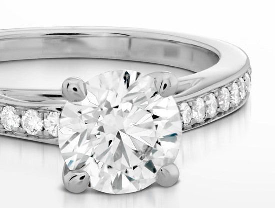Hearts on Fire make popular diamond engagement rings.