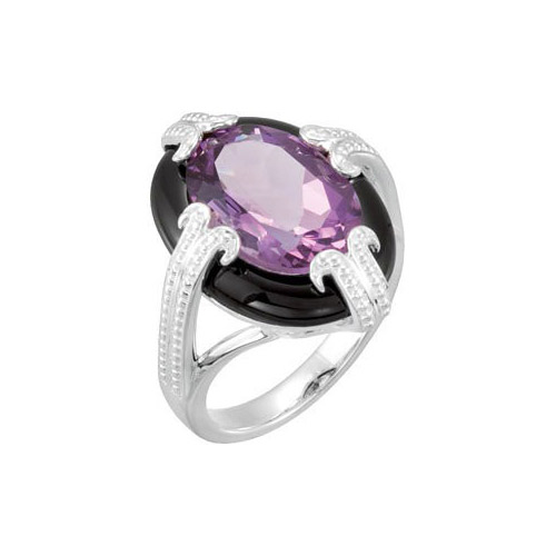 You can shop for amethyst rings at Ben David Jewelers in Danville.