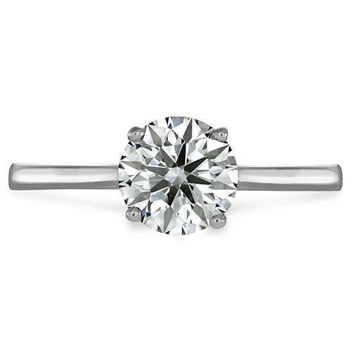 Hearts on Fire is a respected jeweler that creates beautiful solitaire engagement rings.