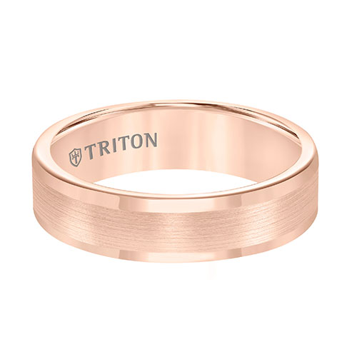 Triton Jewelry creates rugged wedding bands for men.