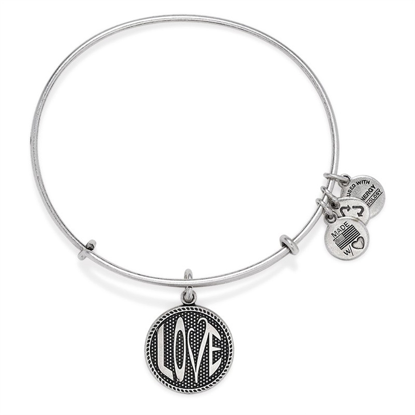 Open Love Charm Bracelet by Alex and Ani