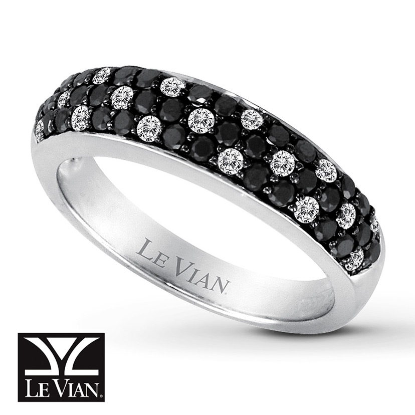 Black Diamond Wedding Band by Le Vian