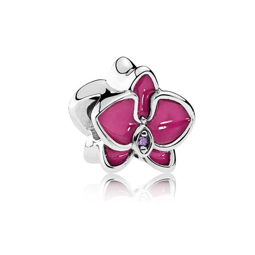 Orchid Charm in Purple by Pandora