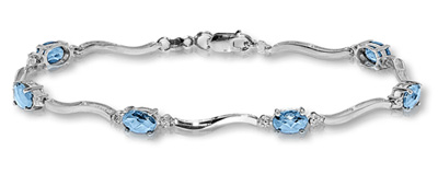 Aquamarine Bracelet