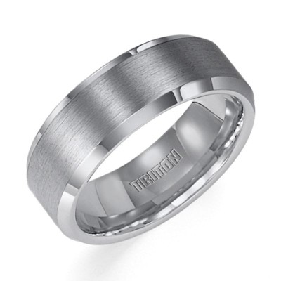 Triton 8mm Gray Tungsten Band