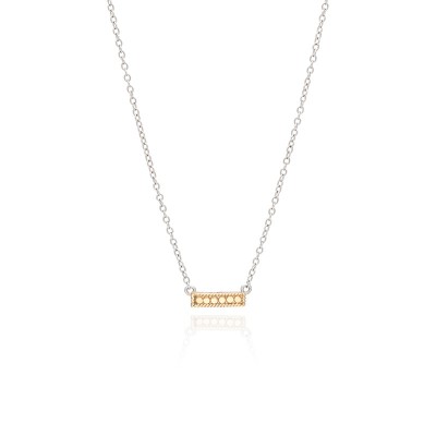 Mini Bar Necklace, 16-18" (Reversible)