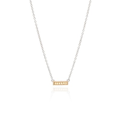 Mini Bar Necklace, 16-18" (Reversible)