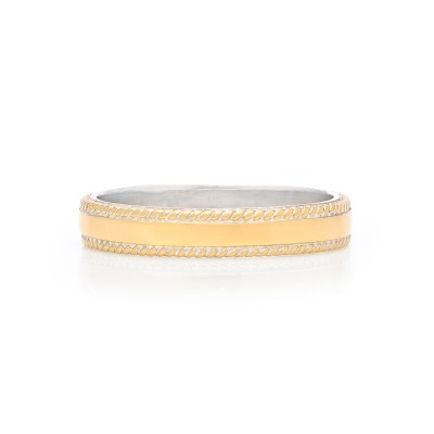 Smooth Band Stacking Ring