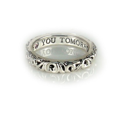 Sterling Silver Ivy "I Love You Tomorrow" Ring