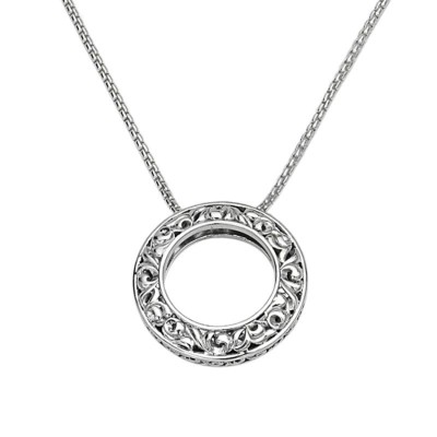 Sterling Silver I Love You 365 Days a Year Pendant