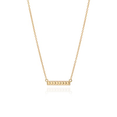 Medium Bar Necklace, 16-18"