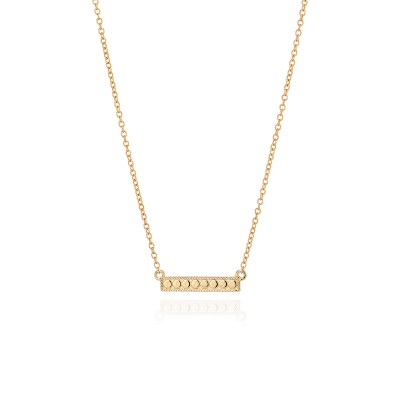 Medium Bar Necklace, 16-18"