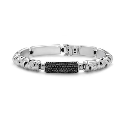 Sterling Silver Ivy Bar Bracelet