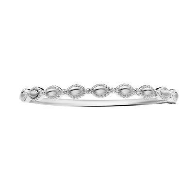 Sterling Silver Firefly Bangle