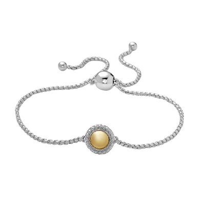 Sterling Silver Firefly Round Bolo Bracelet