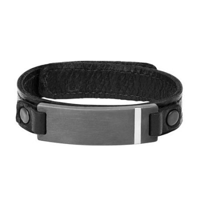 Triton 'Tungsten Raw' Men's Bracelet