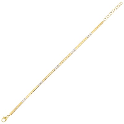 14Kt Yellow Gold Diamond 1/2Ctw Bracelet
