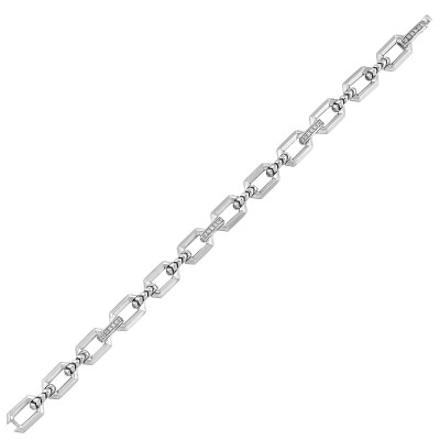 Silver Diamond 1/4Ctw Bracelet