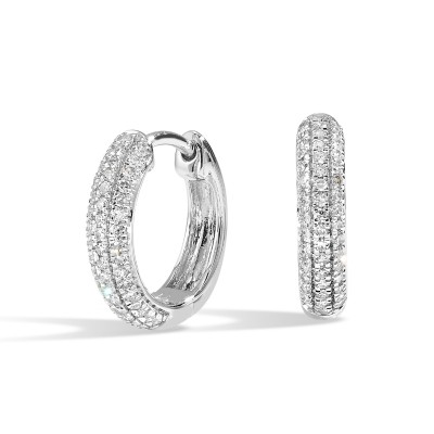 14Kt White Gold Diamond 1/4Ctw Earring