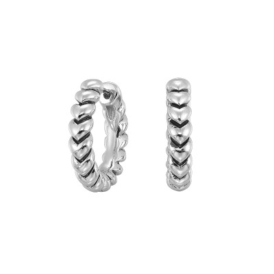 Gold Silver White Earring