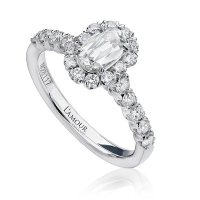 L'Amour Collection by CHRISTOPHER DESIGNS Diamond Engagement Ring