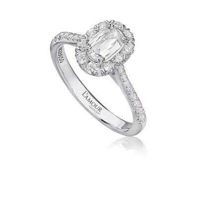 L'Amour Collection by CHRISTOPHER DESIGNS Diamond Engagement Ring