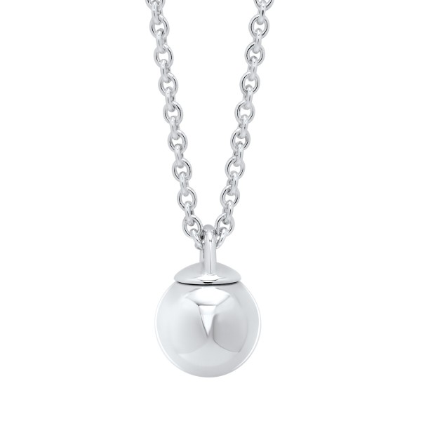 Sterling Silver BALL Necklace JPSIL0527