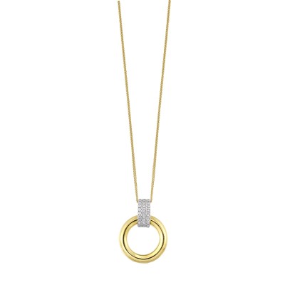 14Kt Yellow Gold Diamond 1/12Ctw Pendant