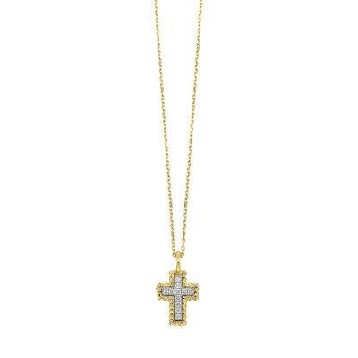 14Kt Yellow Gold Diamond 1/20Ctw Pendant