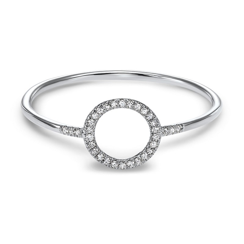 CIRCLE Diamond RING DTEEN0024