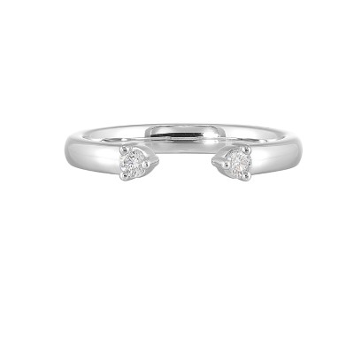 14Kt White Gold Diamond 1/10Ctw Ring