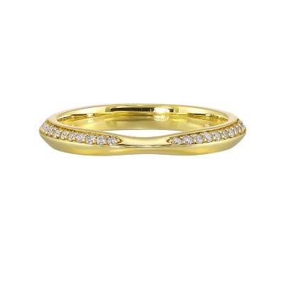 14Kt Yellow Gold Diamond 1/10Ctw Ring