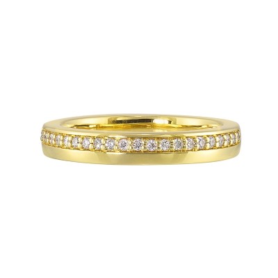 14Kt Yellow Gold Diamond 1/7Ctw Ring