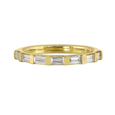 14K Yellow Gold 1/2Ctw Diamond Ring