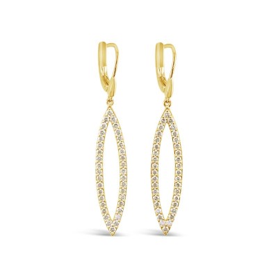 14K Honey Gold&trade; earrings