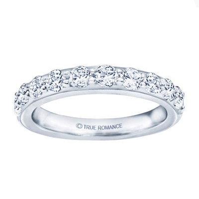 White Gold Straight Band