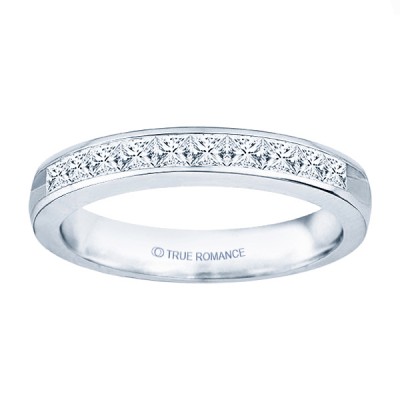 White Gold Straight Band