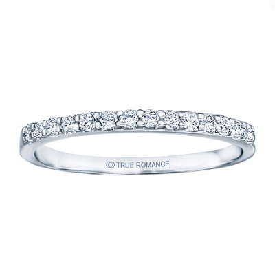 White Gold Straight Band