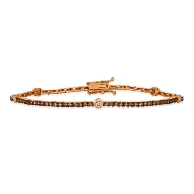 Le Vian Chocolatier&reg; Bracelet featuring 1/5 cts
