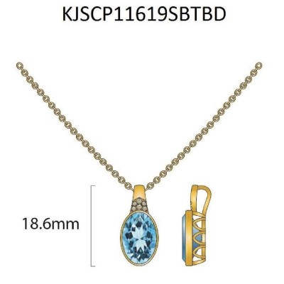 Le Vian&reg; Pendant featuring 3 3/4 cts