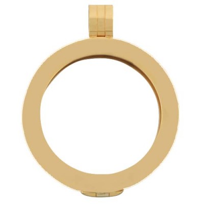 Pendant Smooth - Yellow Gold