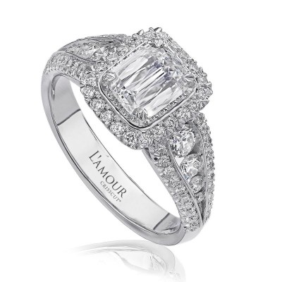 L'Amour Collection by CHRISTOPHER DESIGNS Diamond Engagement Ring