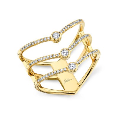0.30ct 14k Yellow Gold Diamond Lady's Ring