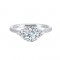 Three Stone Trinity Engagement Ring