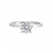 Petite Solitaire Engagement Ring