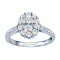 Rm1381v-14k White Gold Oval Cut Halo Diamond Engagement Ring