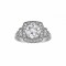 Rm1360r -14k Rose Gold Round Cut Halo Diamond Vintage Engagement Ring