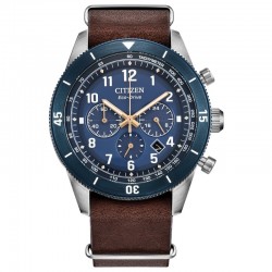 Citizen Sport Casual Men's Watch, Stainless Steel Blue
